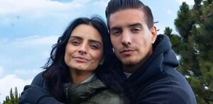 Vadhir Derbez y Aislinn.