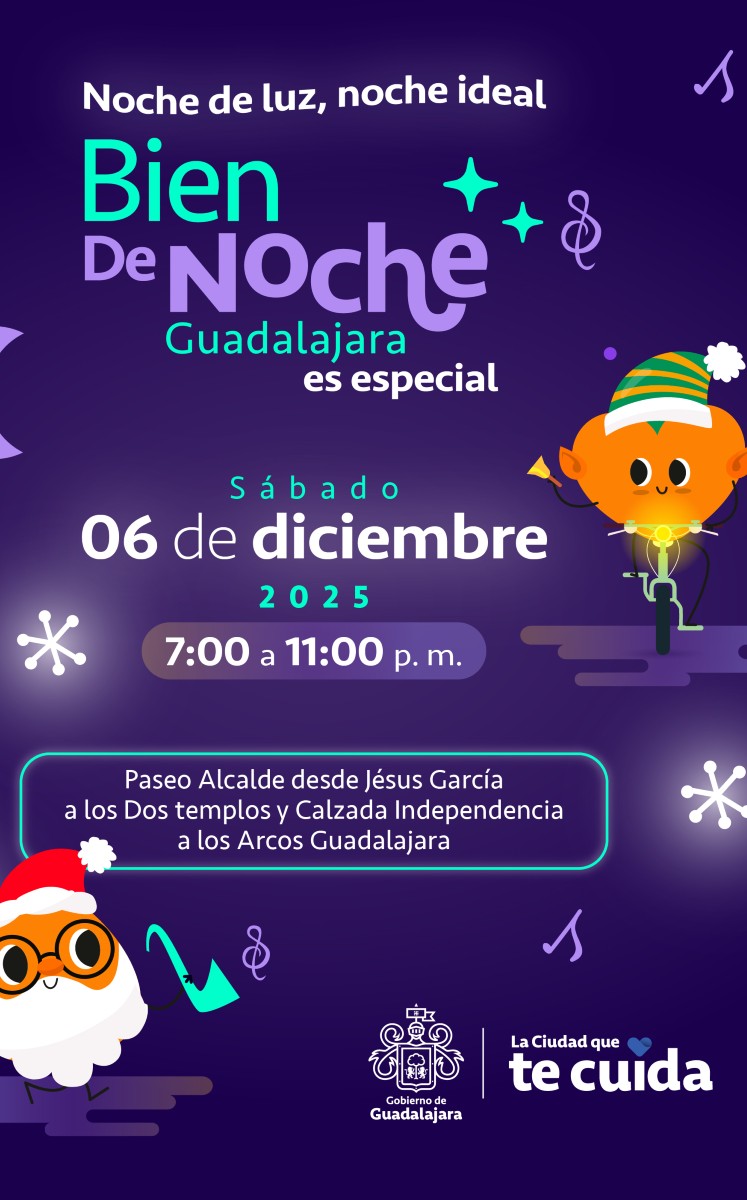 Actividades de GDL bien de noche
