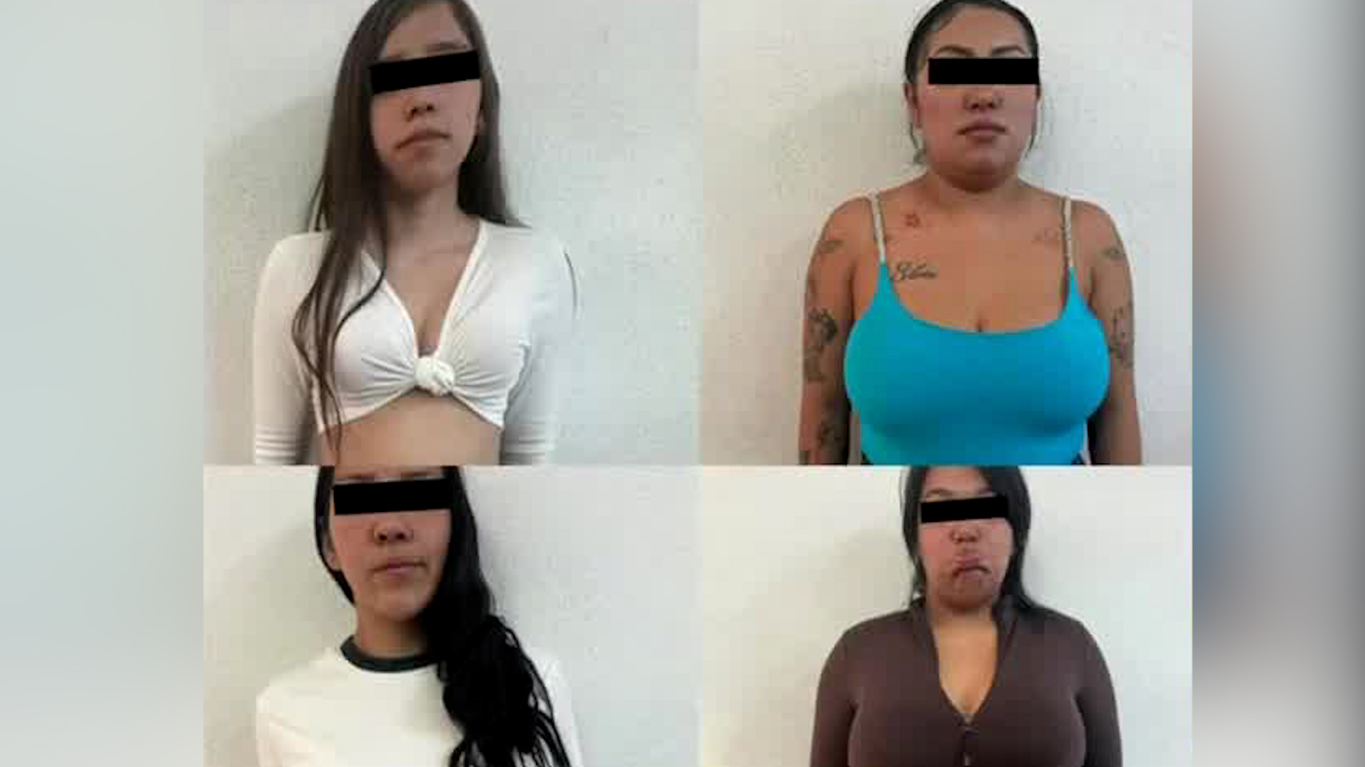 Durante un operativo cuatro mujeres fueron detenidas por intentar robar una tarjeta a adulta mayor.