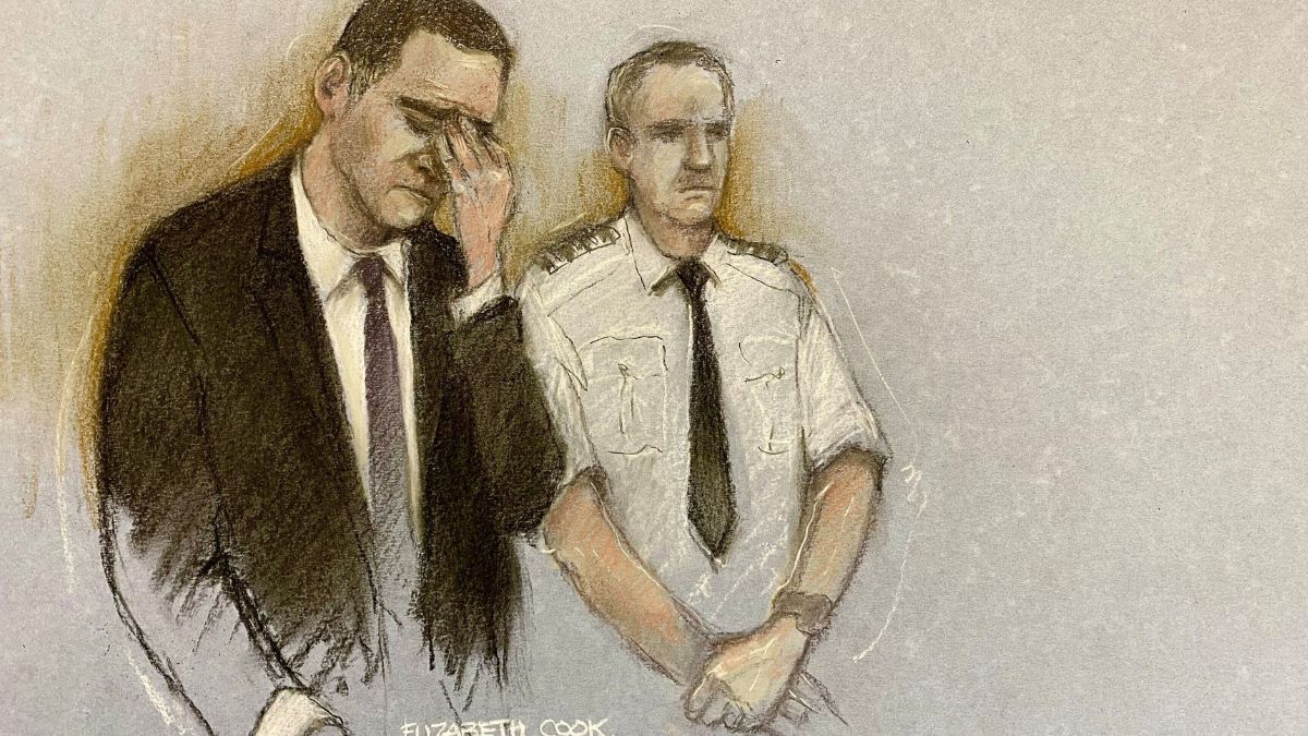 Paul Doyle, de 54 años, imagen de AP dibujada.