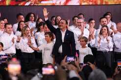 Manolo Jiménez en su segundo informe de Gobierno del estado de Coahuila.