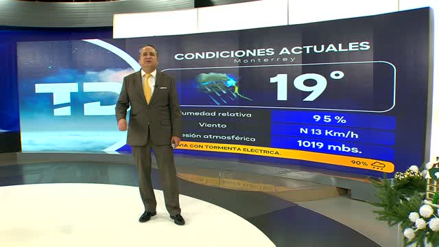 Abimael Salas nos da el pronóstico del tiempo en Monterrey para este miércoles 26 de noviembre de 2025.