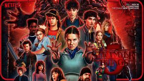 Poster de la nueva y última temporada de Stranger Things, aparecen todos los personajes principales.