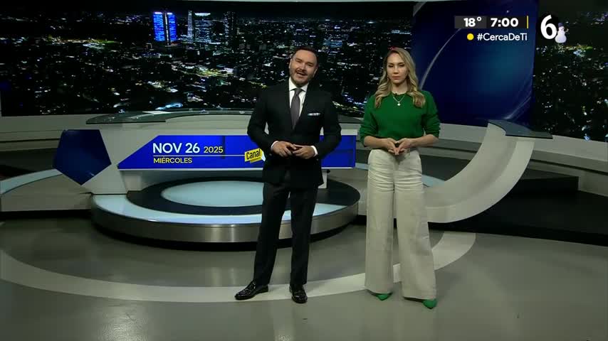 Telediario nocturno CdMx, miércoles 26 de noviembre de 2025.
