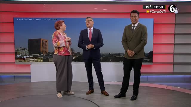 Programa conducido por Fernanda Tapia y Jaime Núñez, miércoles 26 de noviembre de 2025.