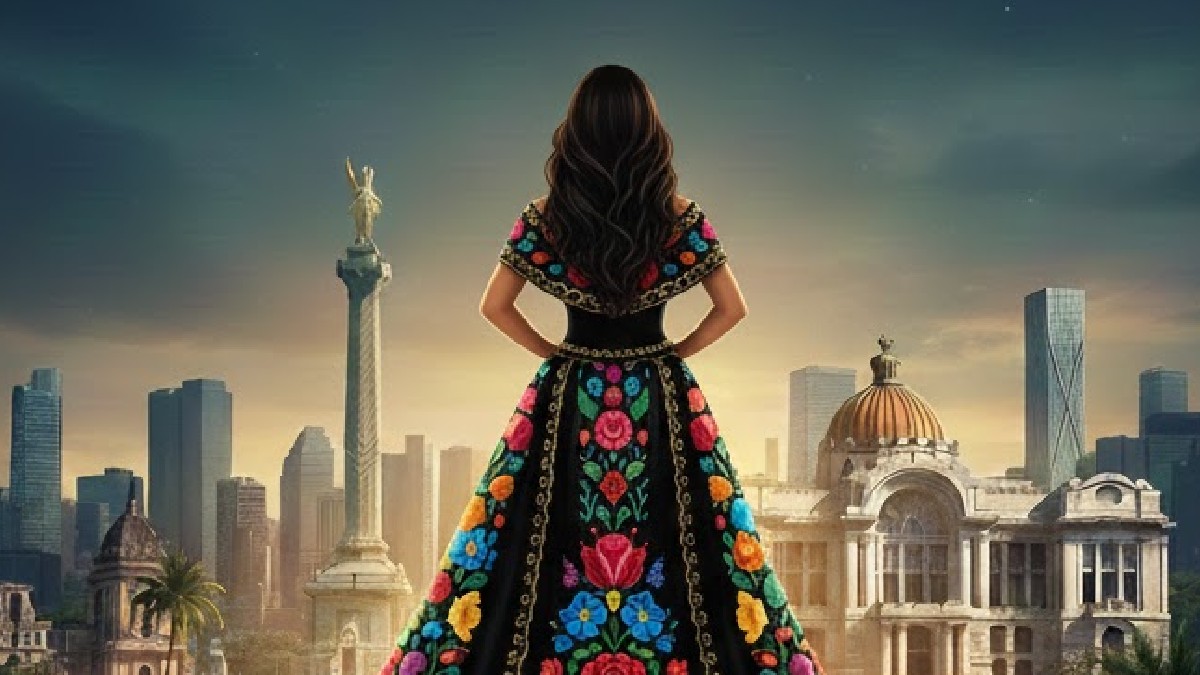 Reina de belleza en CdMx.