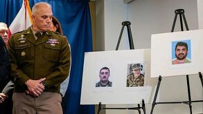 Agente de la Guardia Nacional expusieron fotos de los elementos que fueron atacados en el tiroteo.