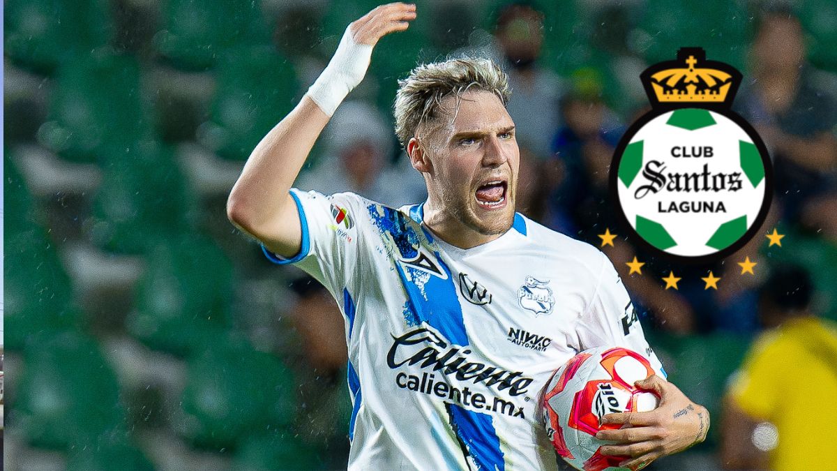 Emiliano Gómez en un partido con Puebla