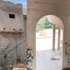 Imágenes de la mansión abandonada de Viñedos, llena de graffitis.