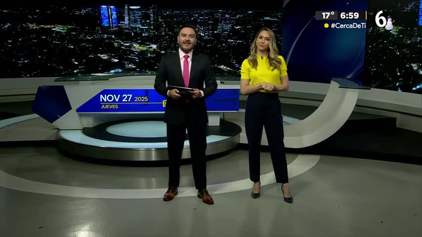Telediario nocturno CdMx, jueves 27 de noviembre de 2025.