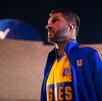 André Pierre Gignac previo al partido entre Tigres y Xolos de los cuartos de final ida.