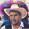 El mural de Carlos Manzo en Gómez Palacio