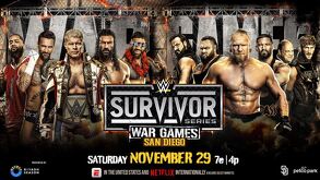 Luchadores que estarán enfrentándose en el evento estelar de WWE Survivor Series: War Games