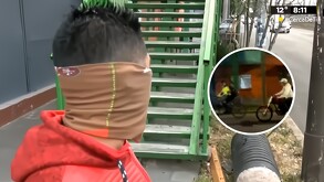 Jaime fue agredido por un motociclista cuando circulaba con su bicicleta sobre la alcaldía Venustiano Carranza, Ciudad de México.