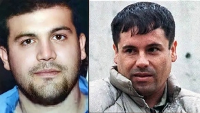 Joaquín Guzmán López y su padre 'El Chapo' Guzmán