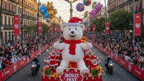 El Bolo Fest es un desfile navideño esperado en CdMx cada año