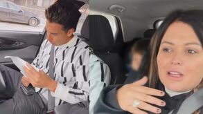 Mariana Echeverría y su esposo, el portero Óscar Jiménez, vivieron un momento inesperado durante su viaje a Canadá