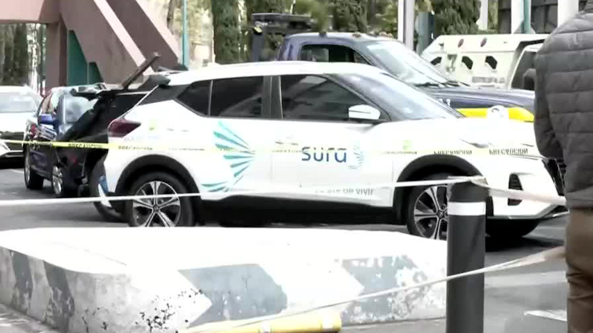 Dos personas resultan lesionadas luego de un accidente sobre la avenida Niños Héroes en la Colonia Doctores.