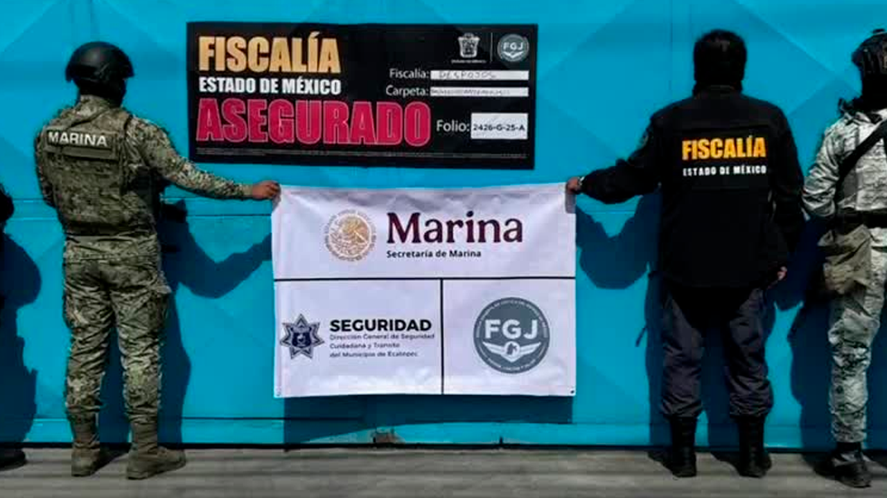 Autoridades del Edomex aseguraron siete pozos, una toma clandestina y 25 pipas usadas para extracción y venta ilegal de agua.