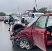 carro volcado en guadalupe