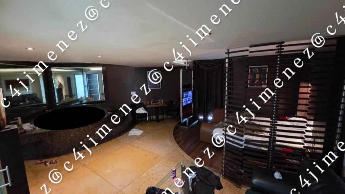 Habitación del Hotel Picasso Iztapalapa donde murió Guido.