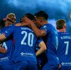 Jugadores de Cruz Azul celebrando un gol en la Liga MX.