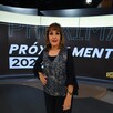 María Julia Lafuente en última transmisión de Telediario Vespertino.