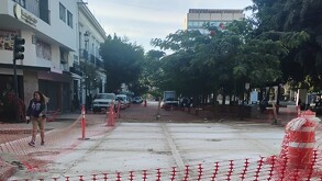 Las tiendas del centro de Guadalajara se han visto afectadas por la remodelaciones para el Mundial de Fútbol de 2026.