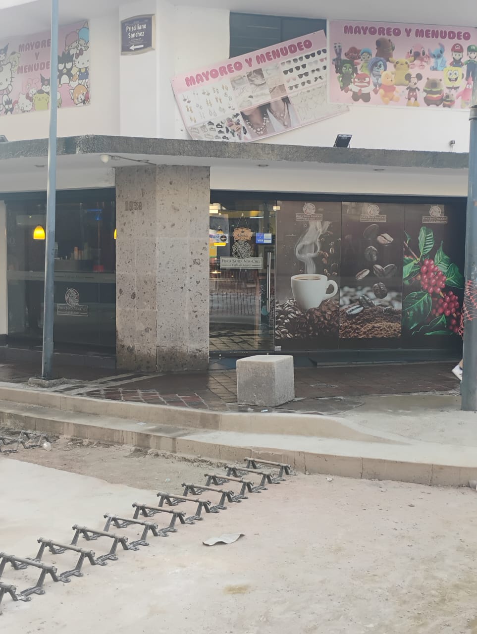 Las tiendas del centro de Guadalajara se han visto afectadas por la remodelaciones para el Mundial de Fútbol de 2026.