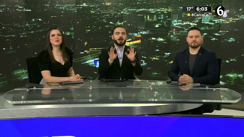 Programa conducido por Pamela Villanueva, Rubén Carreón y Fernando Robles, sábado 29 de noviembre de 2025.