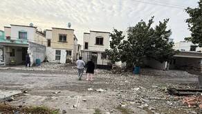 Los vecinos relataron haber vivido momentos de pánico al escuchar el estruendo