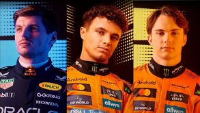 Max Verstappen, Lando Norris y Óscar Piastri lideran la tabla de pilotos en la temporada 2025 de la Fórmula 1.