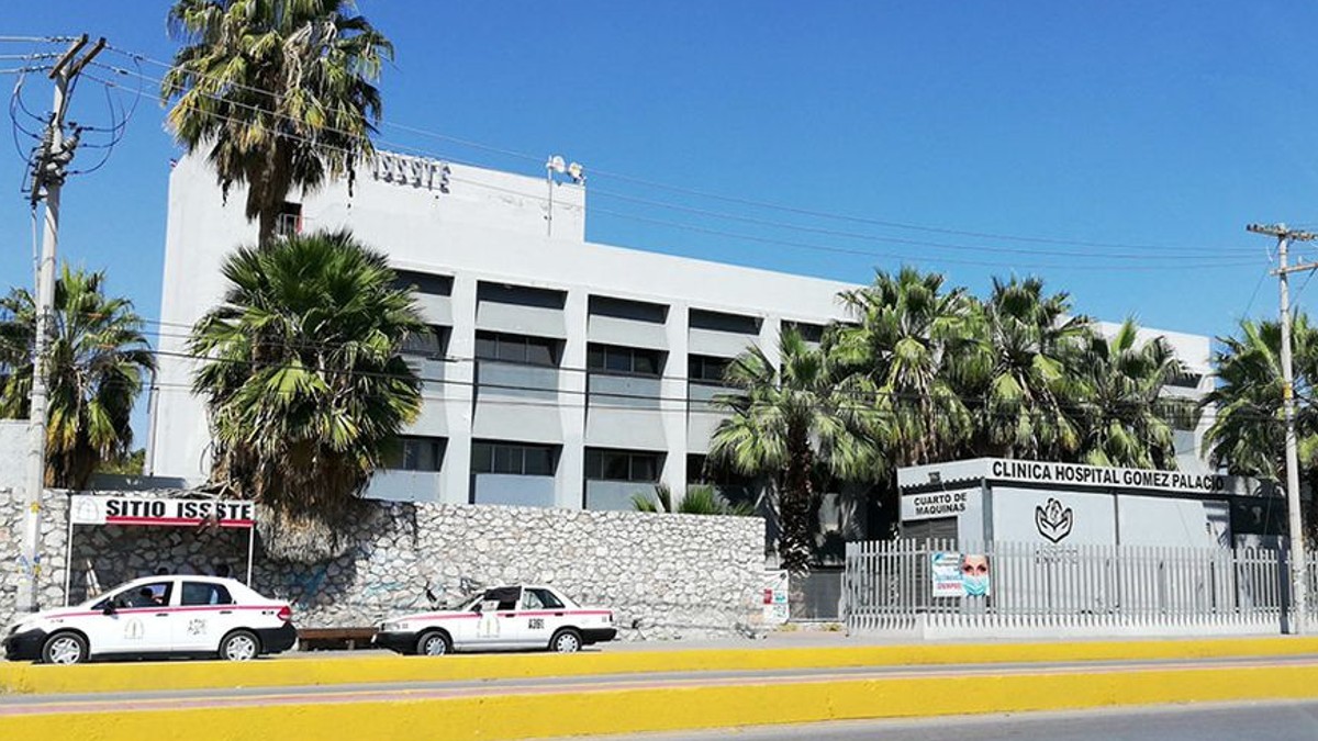Imagen de hospital en Gómez Palacio.
