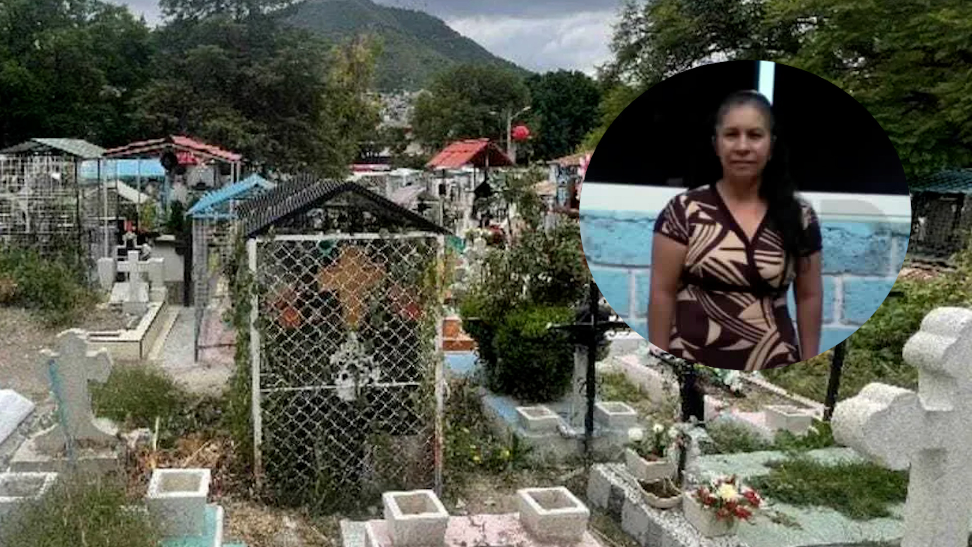 La mujer respondía al nombre de María Cristina Zúñiga, quien con frecuencia visitaba la tumba de su hermano.