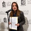 Presidenta de la Canirac hablando en Congreso de Nuevo León.
