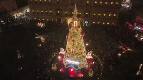 La noche de inauguración estuvo marcada por espectáculos previos al encendido. Los asistentes disfrutaron del cuento “Quién se robó la Navidad”, presentado por