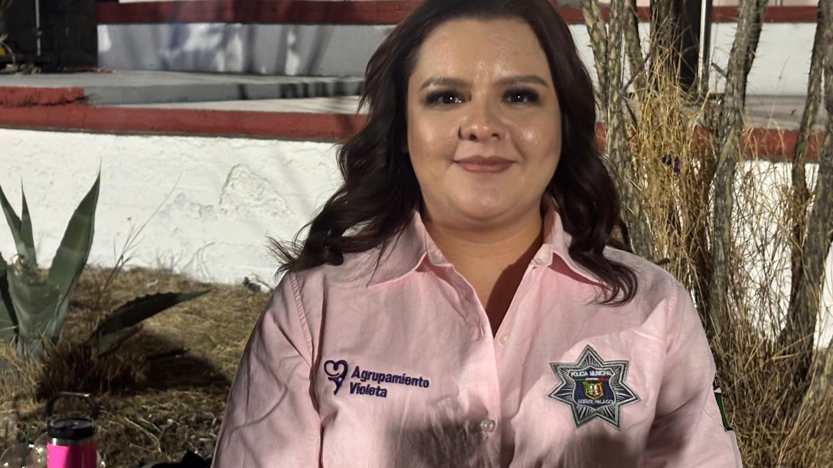 Alejandra Martínez, directora del Agrupamiento Violeta