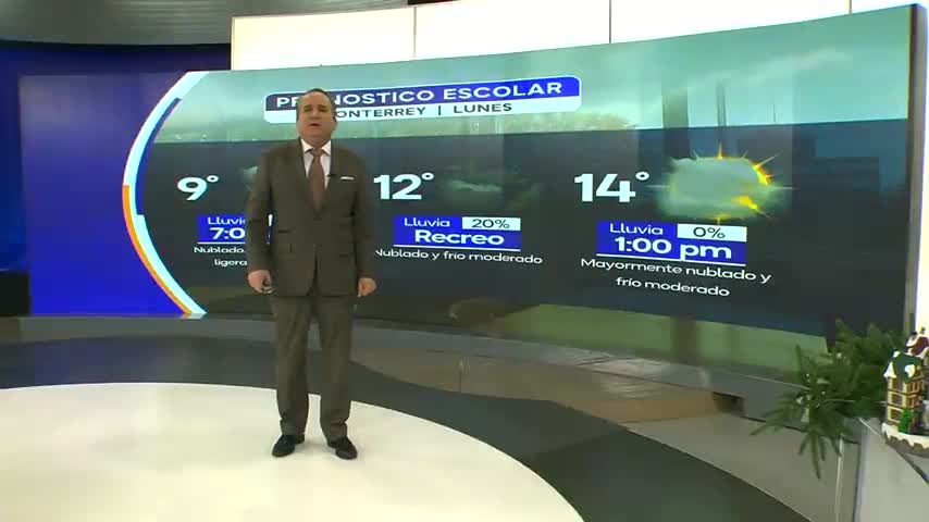 Abimael Salas nos da el pronóstico del tiempo en Monterrey para este lunes 01 de diciembre de 2025.
