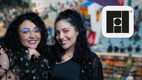 Las famosas integrantes del podcast, Las Damitas Histeria, se presentan en la FIL de Guadalajara 2025.