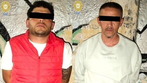 ‘El Pepe’ y ‘El Cacas’, presuntos extorsionadores de comerciantes que operan para facción de ‘El Chori’, de La Unión Tepito.