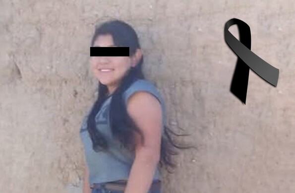 Se observa a una niña sonriendo, de cabello largo negro y con una blusa color gris.