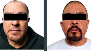 Detienen a 'La Barbie', líder de prestamistas que tablean a deudores y trabajadores, en Tultitlán.