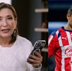 Xóchitl Gálvez subió un video a redes sociales defendiendo al delantero por su falla contra Cruz Azul.
