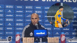 Guido Pizarro en conferencia de prensa.