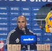 Guido Pizarro en conferencia de prensa.