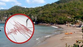 Sismos sacuden las costas de Cihuatlán, Jalisco, este días 3 de diciembre de 2025.