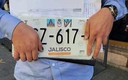 Nuevas placas en Jalisco