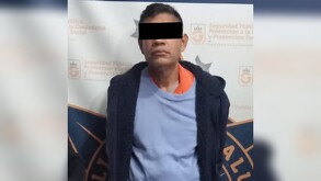 Hombre detenido en Guadalupe.