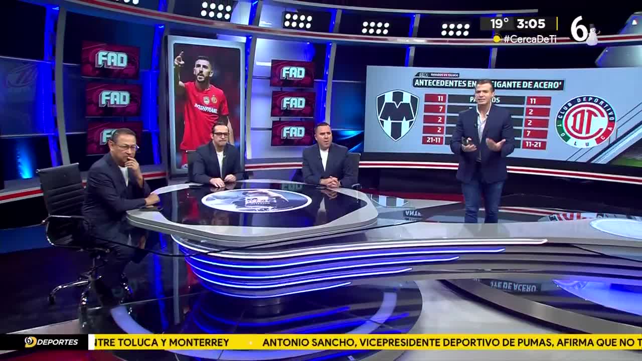 Programa Futbol al día, martes 02 de diciembre de 2025.