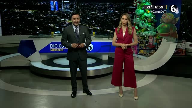 Telediario nocturno CdMx, martes 02 de diciembre de 2025.